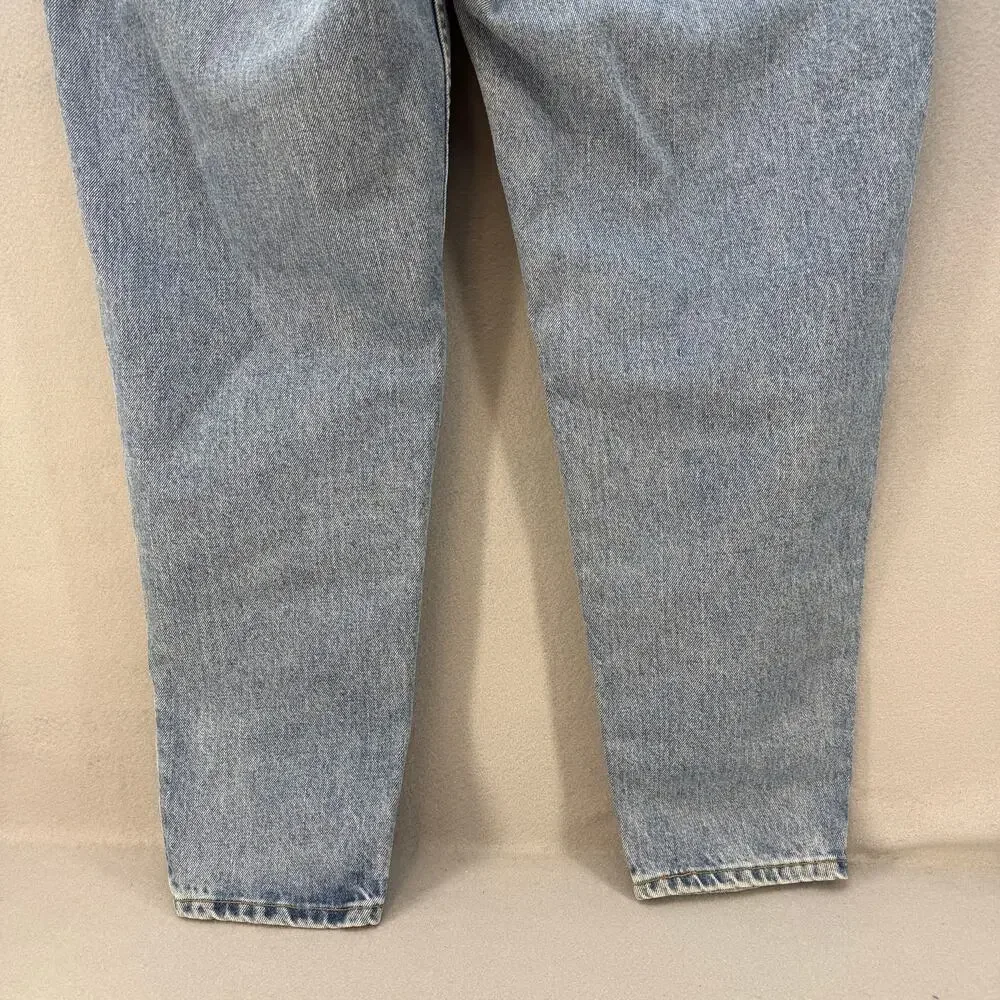 Levi's 522 Jeans Women's 18M  Blue Tapered Fit High Rise Vintage Made in the USA - Picture 4 of 12